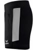 erima Trainingsshort "Squad" zwart/zilverkleurig
