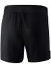erima Trainingsshorts "Squad" in Schwarz/ Weiß