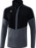 erima Funktionsjacke "Squad" in Schwarz/ Grau