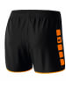 erima Trainingsshorts "5-C" in Schwarz/ Orange