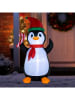 Profiline Aufblasbare LED-Dekoleuchte "Penguin" in Bunt - (H)180 cm