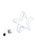 Profiline LED-Dekoleuchte "Star" in Weiß - (B)40 x (H)38 cm