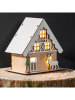 Hollybell LED-Dekoleuchte in Natur/ Weiß - (B)16,5 x (H)17 x (T)10 cm