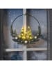 Profiline Dekoracyjna zawieszka LED "Christmas" w kolorze czarno-zielonym - Ø 30 cm