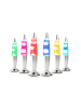 InnovaGoods Ledlavalamp meerkleurig - (H)35,5 x Ø 9,8 cm