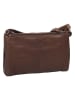 Burkely Leren schoudertas bruin - (B)21 x (H)15 x (D)5 cm