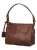 Burkely Leder-Schultertasche in Hellbraun - (B)26 x (H)21 x (T)10 cm
