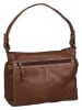 Burkely Leder-Schultertasche in Hellbraun - (B)26 x (H)21 x (T)10 cm
