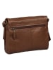 Burkely Leder-Umhängetasche in Hellbraun - (B)24 x (H)19 x (T)6 cm