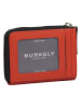 Burkely Leder-Geldbörse in Rot - (B)11 x (H)8 x (T)1 cm