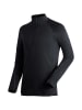Maier Sports Fleecepullover "Roger" in Schwarz