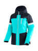 Maier Sports Ski-/ Snowboardjacke "Hanni" in Türkis/ Schwarz