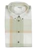 SELECTED HOMME Blouse - slim fit - lichtgroen/wit