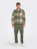 ONLY & SONS Hemdjacke in Khaki/ Beige/ Grün