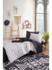 Elizabed Beddengoedset zwart/wit