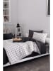 Elizabed Beddengoedset zwart/wit