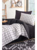 Elizabed Beddengoedset zwart/wit