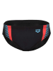 Arena Badehose "Threefold" in Schwarz