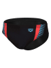 Arena Badehose "Threefold" in Schwarz