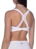 Arena Sport-BH "Elettra" in Weiß - Medium
