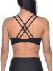 Arena Sport-BH "Daphne" in Schwarz - Low