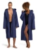 Arena Badjas "Waffle Hooded Robe II" donkerblauw