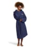 Arena Badjas "Waffle Hooded Robe II" donkerblauw