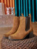 Sixth Sens Stiefeletten in Hellbraun