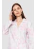 Rösch Pyjama in Weiß/ Rosa