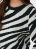 ONLY Pullover in Schwarz/ Weiß