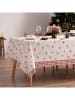 Mint Rugs Obrus "Christmas Canela" w kolorze biało-czerwonym
