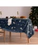 mint Deco Obrus "Christmas Ember" w kolorze granatowym