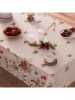 Mint Rugs Tafellaken "Christmas Euphoria" wit/rood