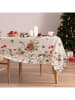 Mint Rugs Tafellaken "Christmas Euphoria" wit/rood