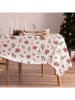 Mint Rugs Tafellaken "Christmas Lou" wit/rood/groen
