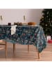 Mint Rugs Obrus "Christmas Miracle" w kolorze granatowo-zielonym