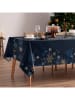 mint Deco Obrus "Christmas Natalie" w kolorze niebieskim