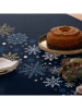 mint Deco Obrus "Christmas Natalie" w kolorze niebieskim