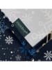 mint Deco Tafellaken "Christmas Natalie" blauw