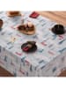 Mint Rugs Tafellaken "Christmas Olaf" blauw