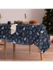 Mint Rugs Tafellaken "Christmas Santa" donkerblauw