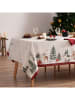 mint Deco Tafellaken "Christmas Snowball" wit/groen