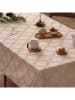 Mint Rugs Tafellaken "Christmas Bonte" crème/goudkleurig