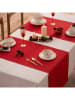 Mint Rugs Tafelloper "Christmas Evolet" rood