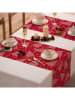 Mint Rugs Tafelloper "Christmas Bethlem" rood