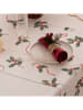 Mint Rugs Bieżnik "Christmas Ribbon" w kolorze biało-czerwonym