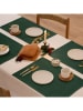 Mint Rugs 2-delige set: placemats "Christmas" groen - (L)50 x (B)40 cm