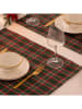 Mint Rugs 2-delige set: placemats "Christmas Naibi" groen/rood - (L)50 x (B)40 cm