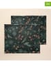 Mint Rugs 2-delige set: placemats "Christmas Bonte" groen - (L)50 x (B)40 cm