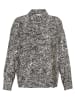 MOSS COPENHAGEN Hemd "Amabella" in Creme/ Schwarz